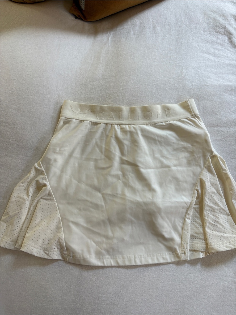 Calliope Cream Athletic Skort
